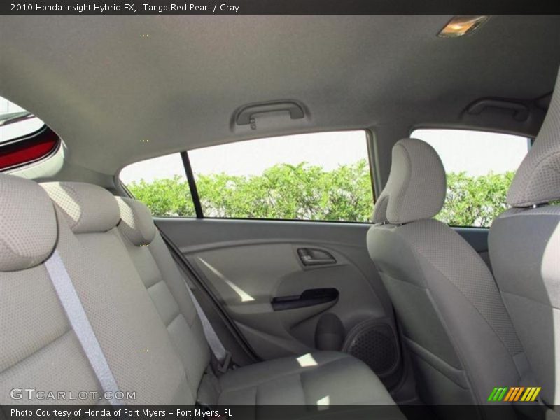 Tango Red Pearl / Gray 2010 Honda Insight Hybrid EX