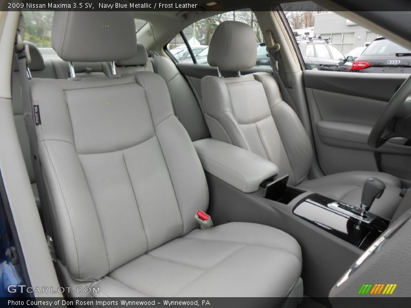 Navy Blue Metallic / Frost Leather 2009 Nissan Maxima 3.5 SV