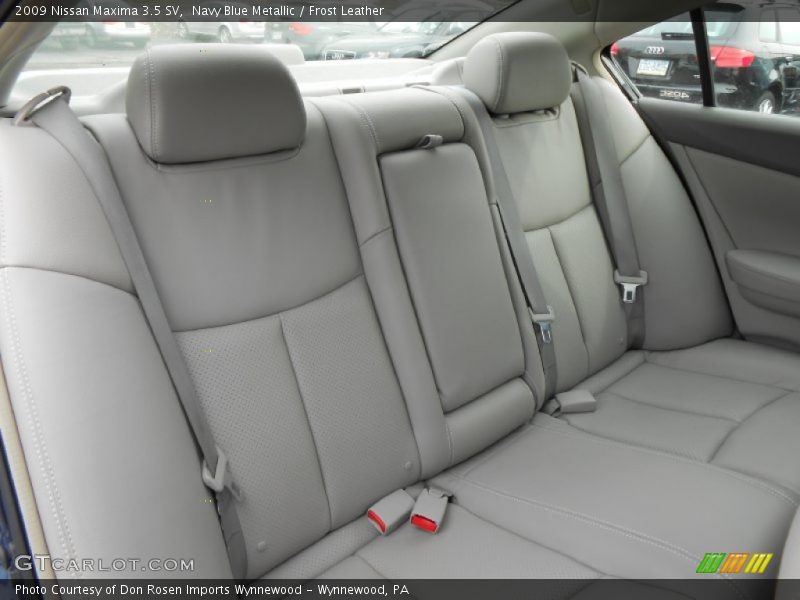 Navy Blue Metallic / Frost Leather 2009 Nissan Maxima 3.5 SV