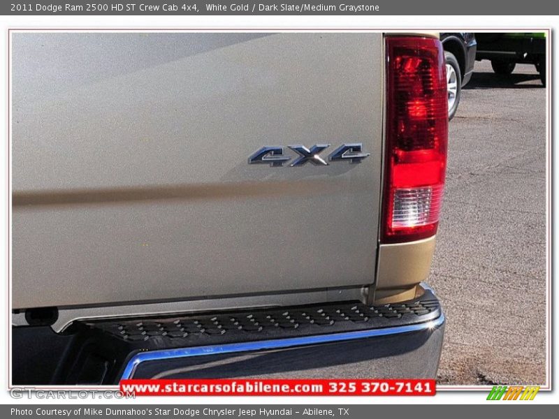 White Gold / Dark Slate/Medium Graystone 2011 Dodge Ram 2500 HD ST Crew Cab 4x4