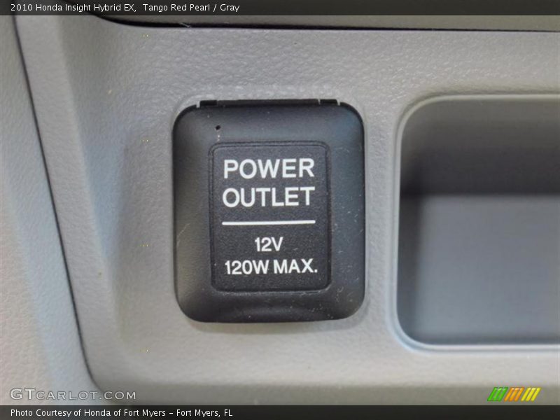 Tango Red Pearl / Gray 2010 Honda Insight Hybrid EX