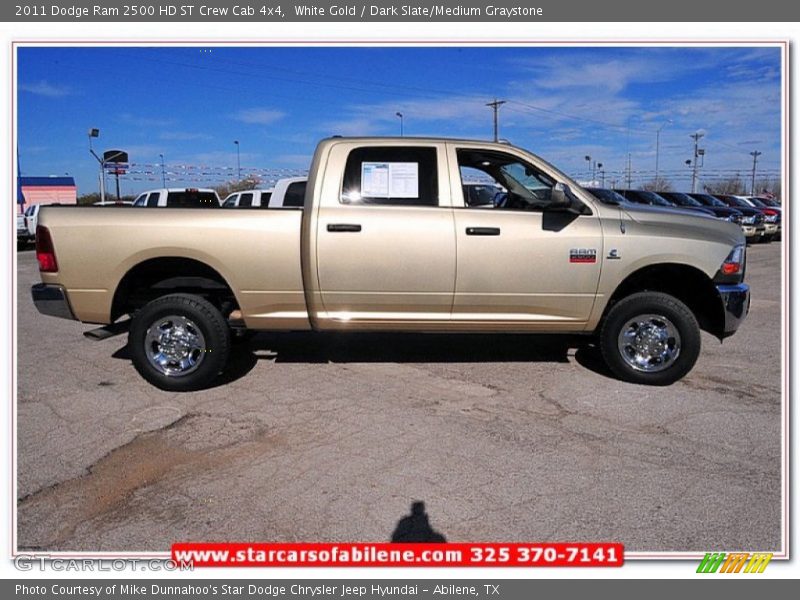 White Gold / Dark Slate/Medium Graystone 2011 Dodge Ram 2500 HD ST Crew Cab 4x4