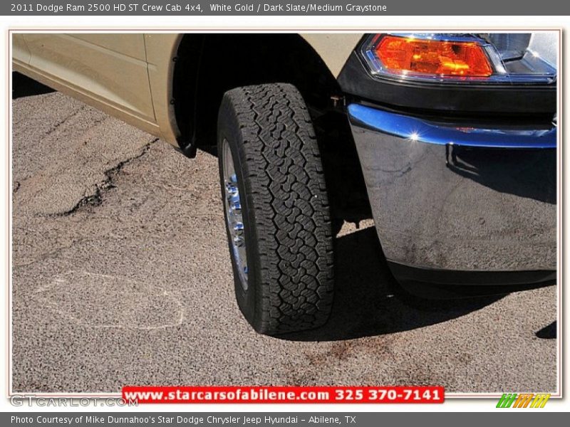 White Gold / Dark Slate/Medium Graystone 2011 Dodge Ram 2500 HD ST Crew Cab 4x4