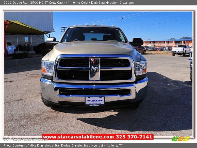 White Gold / Dark Slate/Medium Graystone 2011 Dodge Ram 2500 HD ST Crew Cab 4x4