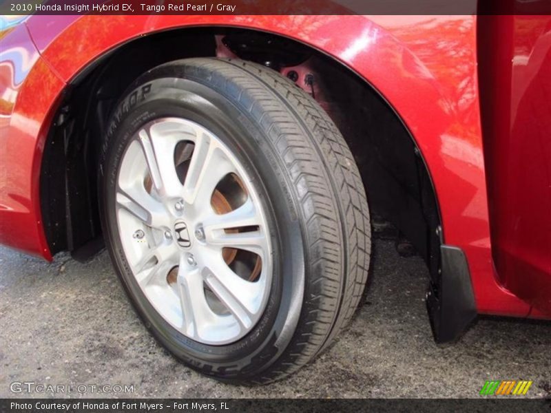 Tango Red Pearl / Gray 2010 Honda Insight Hybrid EX
