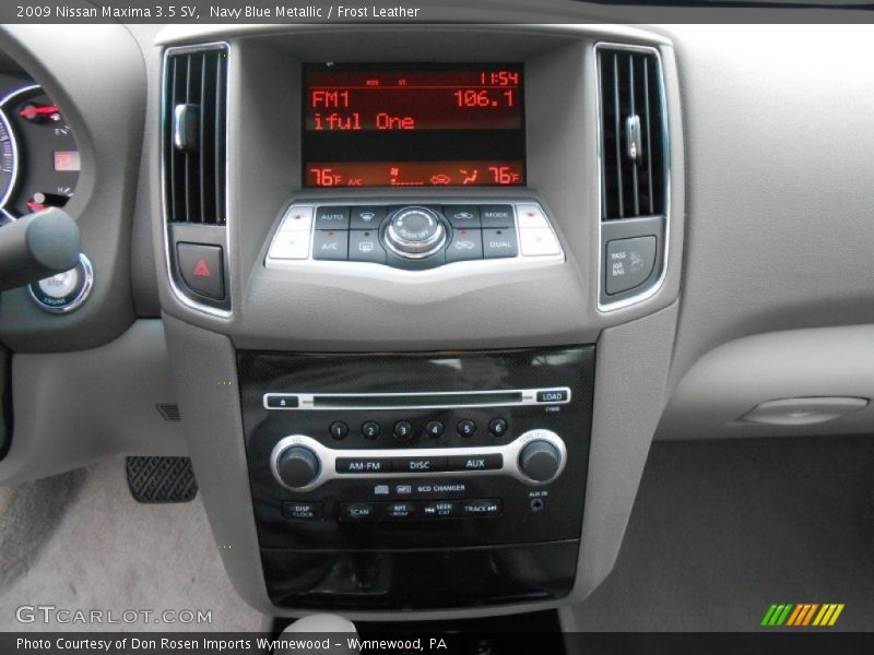 Navy Blue Metallic / Frost Leather 2009 Nissan Maxima 3.5 SV