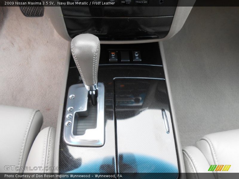 Navy Blue Metallic / Frost Leather 2009 Nissan Maxima 3.5 SV
