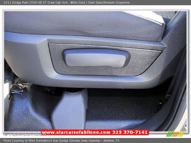 White Gold / Dark Slate/Medium Graystone 2011 Dodge Ram 2500 HD ST Crew Cab 4x4