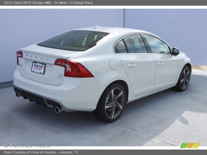 Ice White / R Design Black 2013 Volvo S60 R-Design AWD