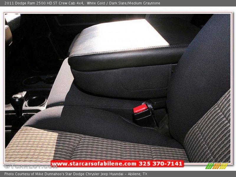 White Gold / Dark Slate/Medium Graystone 2011 Dodge Ram 2500 HD ST Crew Cab 4x4