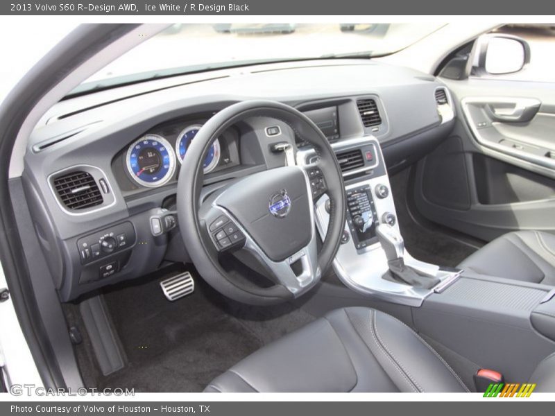  2013 S60 R-Design AWD R Design Black Interior