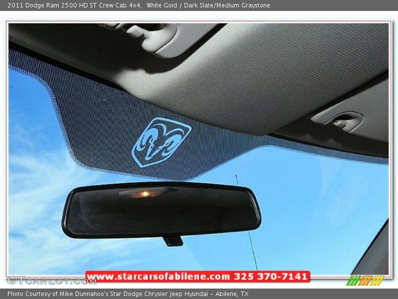White Gold / Dark Slate/Medium Graystone 2011 Dodge Ram 2500 HD ST Crew Cab 4x4