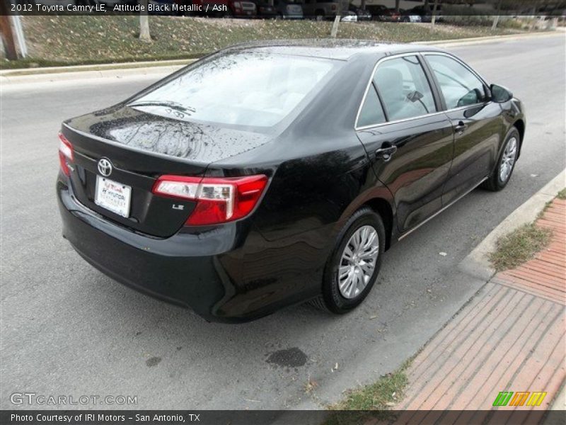 Attitude Black Metallic / Ash 2012 Toyota Camry LE