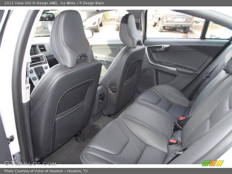 Rear Seat of 2013 S60 R-Design AWD