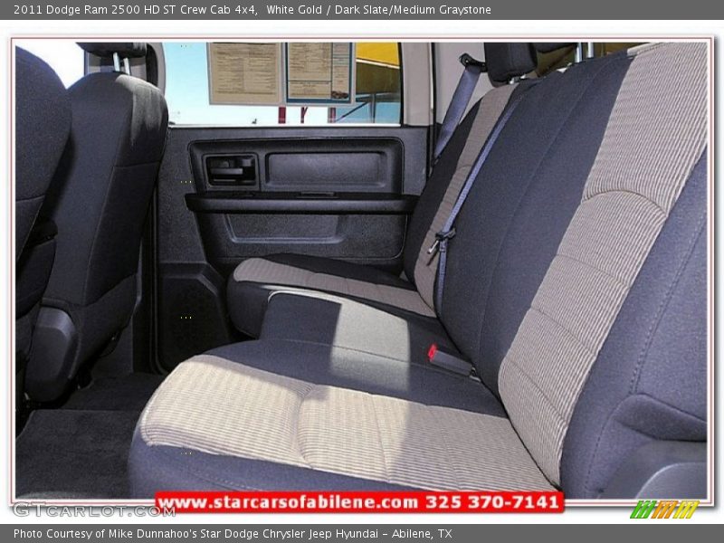 White Gold / Dark Slate/Medium Graystone 2011 Dodge Ram 2500 HD ST Crew Cab 4x4