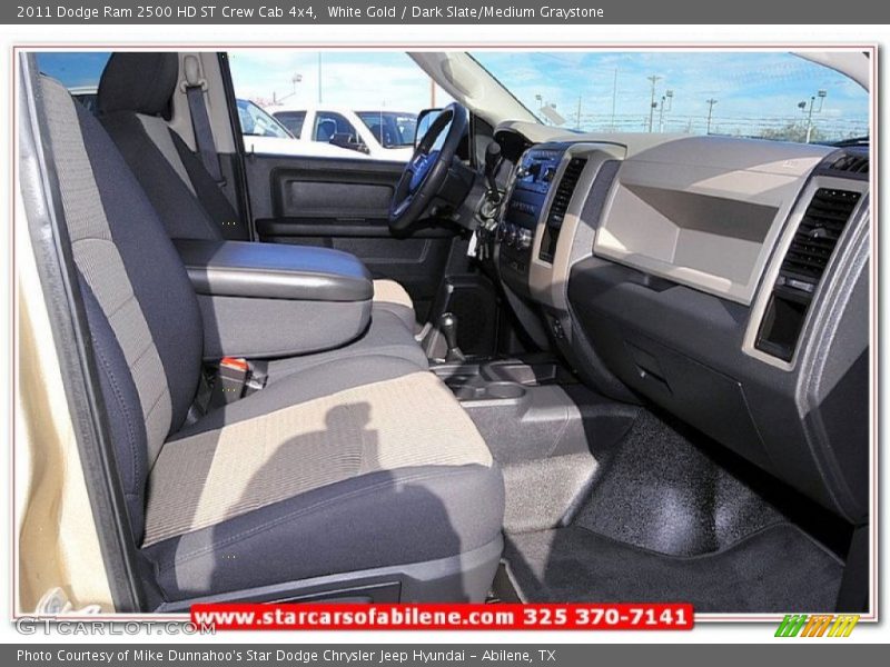 White Gold / Dark Slate/Medium Graystone 2011 Dodge Ram 2500 HD ST Crew Cab 4x4