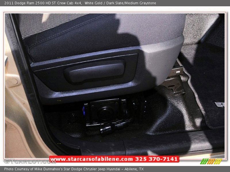 White Gold / Dark Slate/Medium Graystone 2011 Dodge Ram 2500 HD ST Crew Cab 4x4