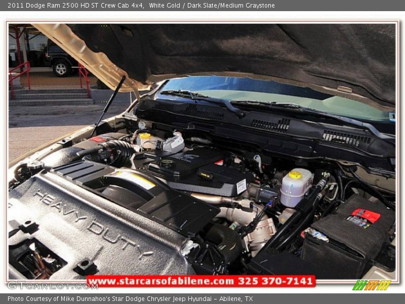 White Gold / Dark Slate/Medium Graystone 2011 Dodge Ram 2500 HD ST Crew Cab 4x4