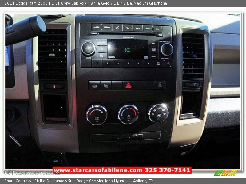 White Gold / Dark Slate/Medium Graystone 2011 Dodge Ram 2500 HD ST Crew Cab 4x4