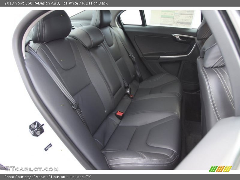 Rear Seat of 2013 S60 R-Design AWD