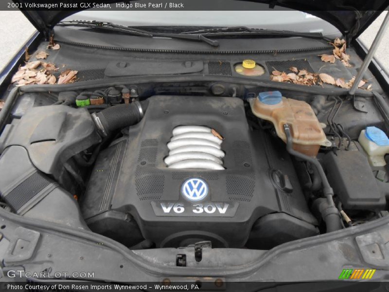  2001 Passat GLX Sedan Engine - 2.8 Liter DOHC 30-Valve V6