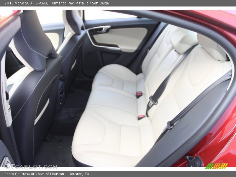 Rear Seat of 2013 S60 T6 AWD