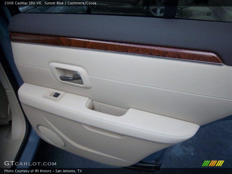 Sunset Blue / Cashmere/Cocoa 2008 Cadillac SRX V6