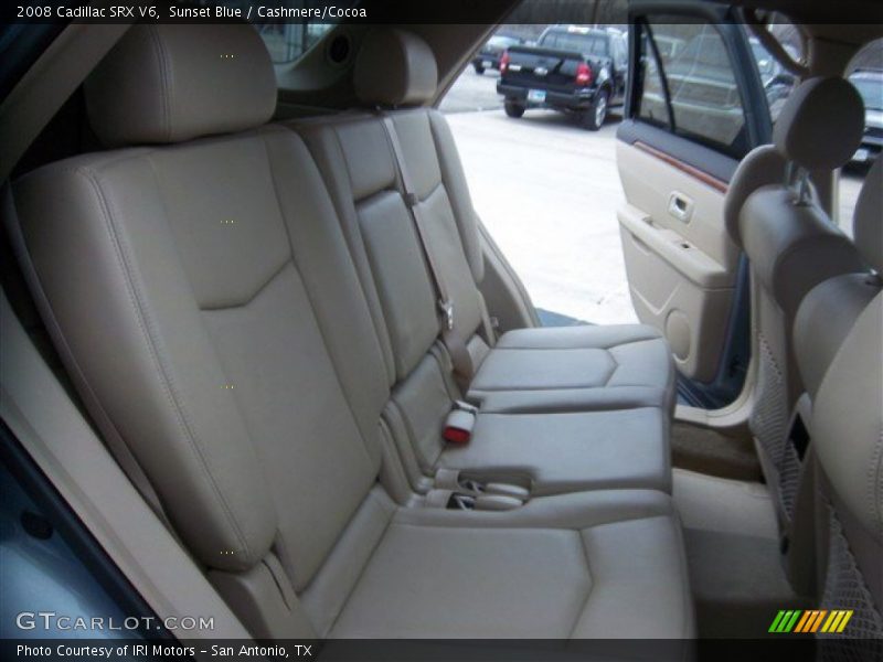 Sunset Blue / Cashmere/Cocoa 2008 Cadillac SRX V6