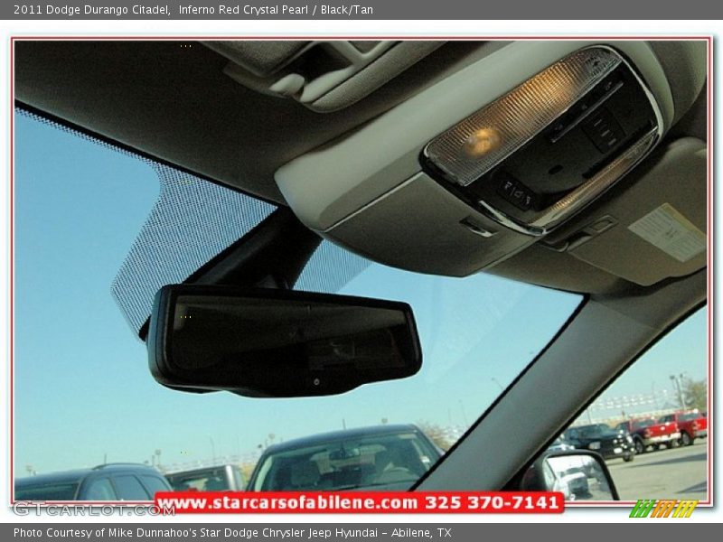 Inferno Red Crystal Pearl / Black/Tan 2011 Dodge Durango Citadel