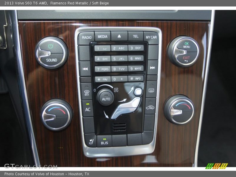 Controls of 2013 S60 T6 AWD