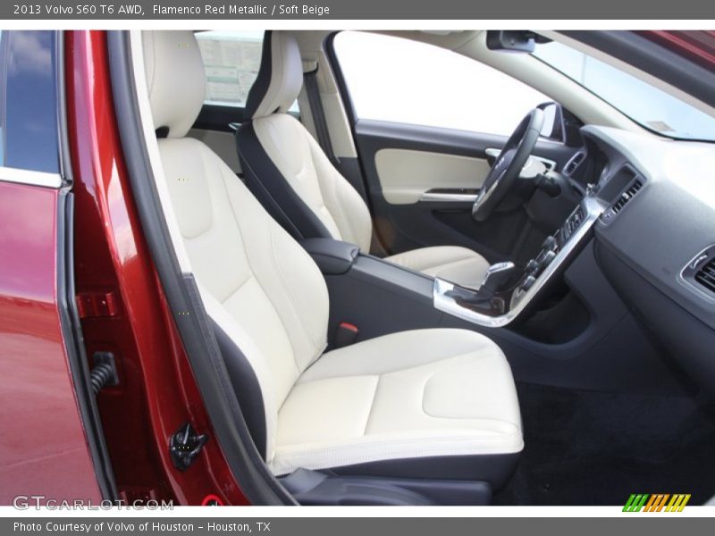  2013 S60 T6 AWD Soft Beige Interior