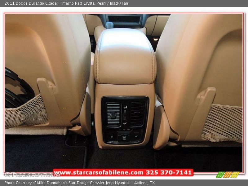 Inferno Red Crystal Pearl / Black/Tan 2011 Dodge Durango Citadel