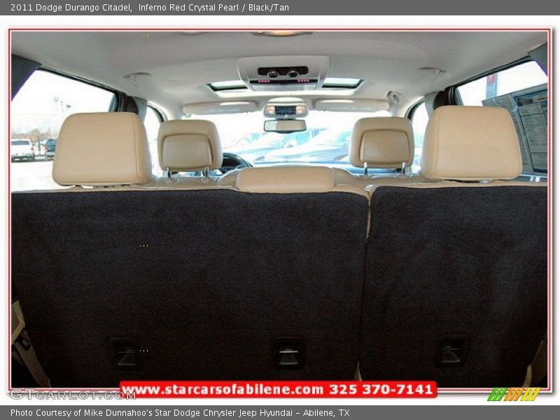 Inferno Red Crystal Pearl / Black/Tan 2011 Dodge Durango Citadel