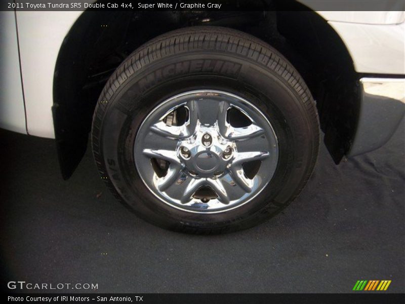 Super White / Graphite Gray 2011 Toyota Tundra SR5 Double Cab 4x4