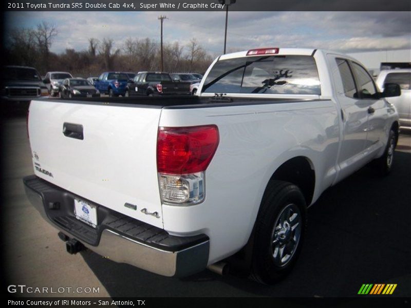 Super White / Graphite Gray 2011 Toyota Tundra SR5 Double Cab 4x4