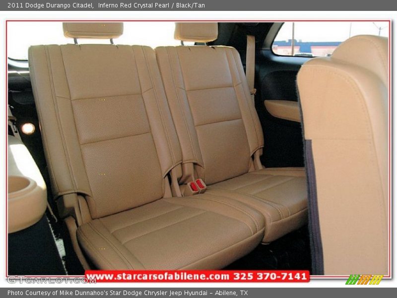 Inferno Red Crystal Pearl / Black/Tan 2011 Dodge Durango Citadel