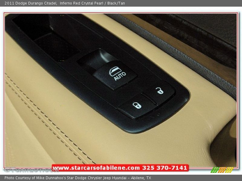 Inferno Red Crystal Pearl / Black/Tan 2011 Dodge Durango Citadel