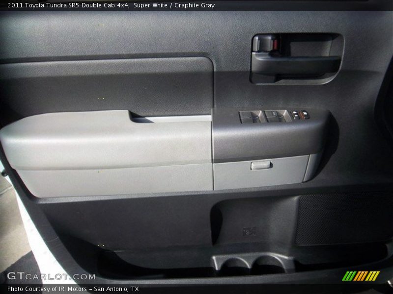 Super White / Graphite Gray 2011 Toyota Tundra SR5 Double Cab 4x4