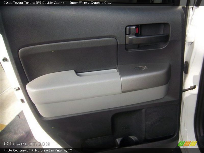 Super White / Graphite Gray 2011 Toyota Tundra SR5 Double Cab 4x4