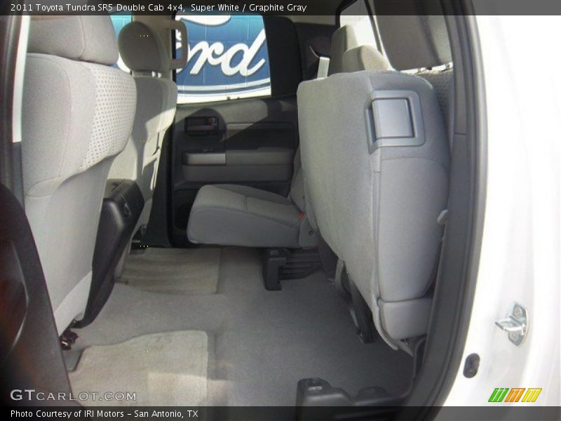 Super White / Graphite Gray 2011 Toyota Tundra SR5 Double Cab 4x4