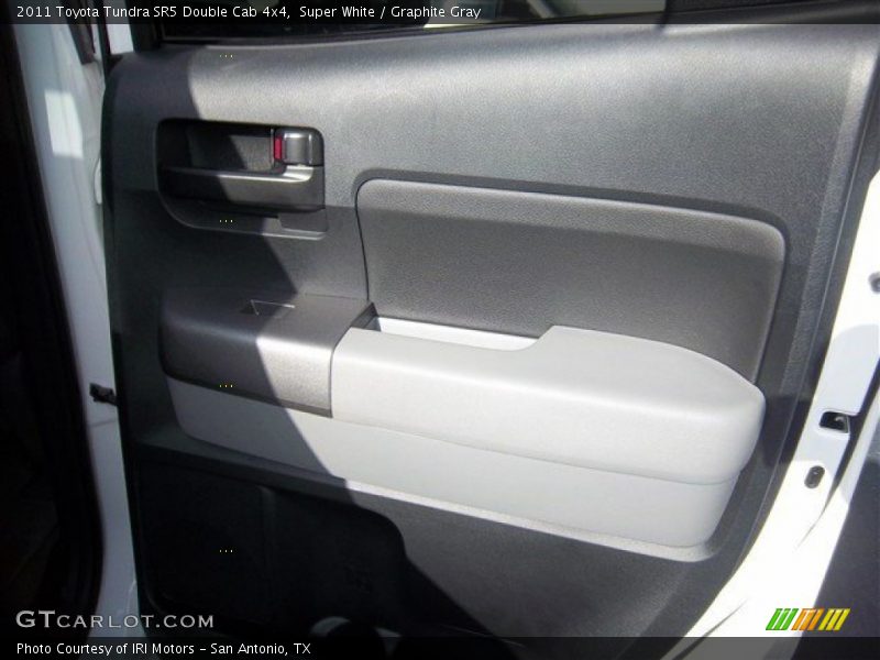 Super White / Graphite Gray 2011 Toyota Tundra SR5 Double Cab 4x4