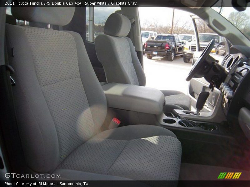 Super White / Graphite Gray 2011 Toyota Tundra SR5 Double Cab 4x4