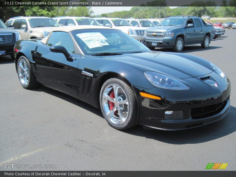 Front 3/4 View of 2013 Corvette Grand Sport Convertible