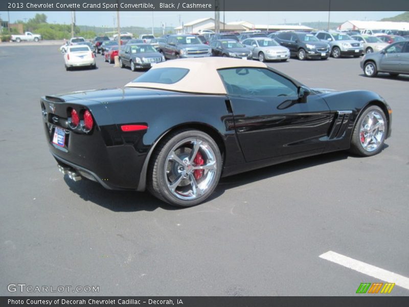 Black / Cashmere 2013 Chevrolet Corvette Grand Sport Convertible