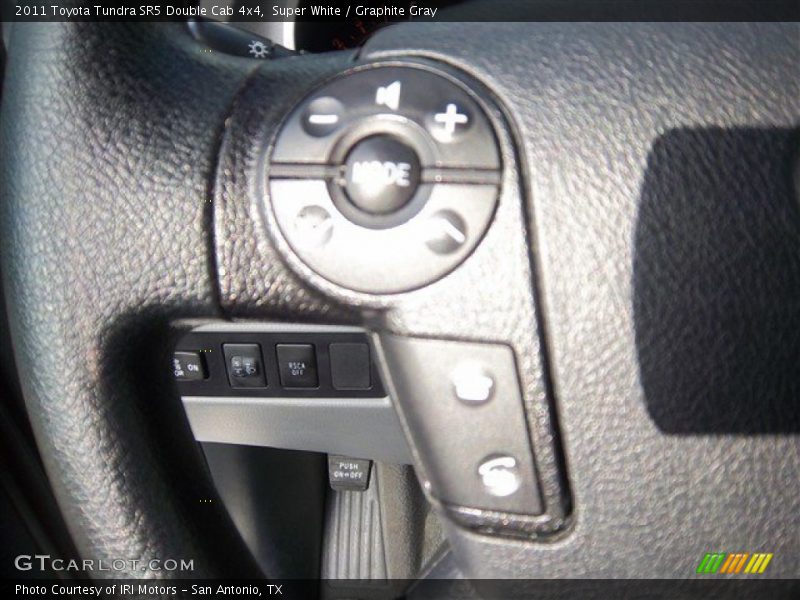 Super White / Graphite Gray 2011 Toyota Tundra SR5 Double Cab 4x4