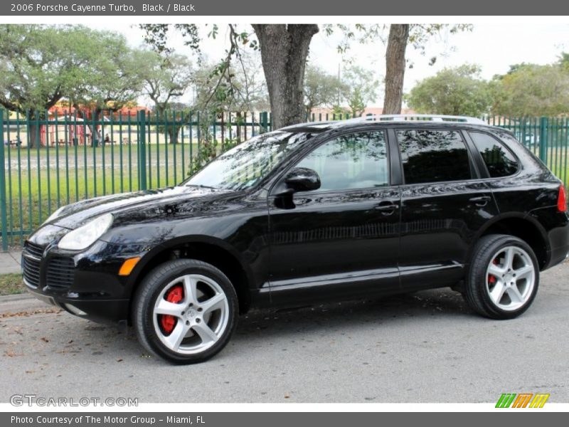 Black / Black 2006 Porsche Cayenne Turbo