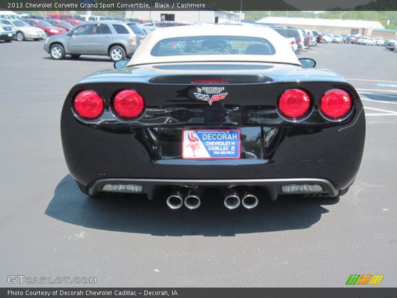 Black / Cashmere 2013 Chevrolet Corvette Grand Sport Convertible