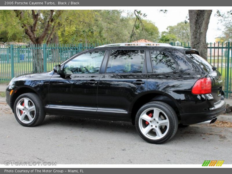 Black / Black 2006 Porsche Cayenne Turbo