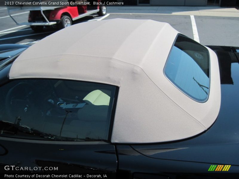 Black / Cashmere 2013 Chevrolet Corvette Grand Sport Convertible