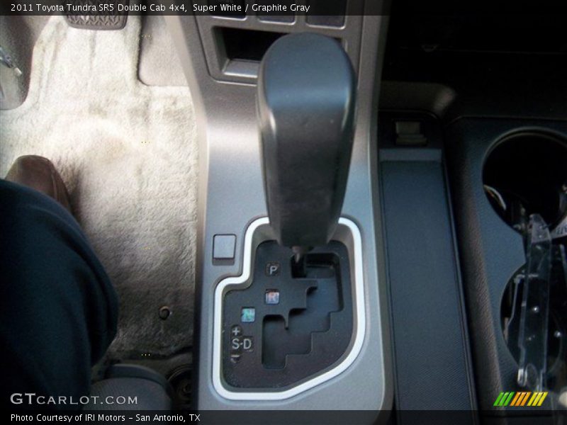 Super White / Graphite Gray 2011 Toyota Tundra SR5 Double Cab 4x4